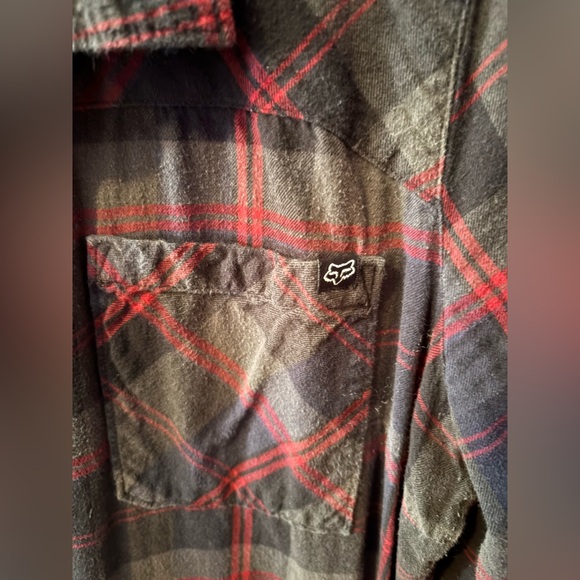 Fox Racing Flannel Shirt - Picture 2 of 4